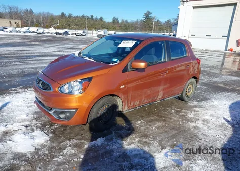 2017 Mitsubishi Mirage Es из США, поврежденный, VIN ML32A3HJ5HH001326